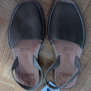 Authentic Menorca Slingback Sandals (size 41)